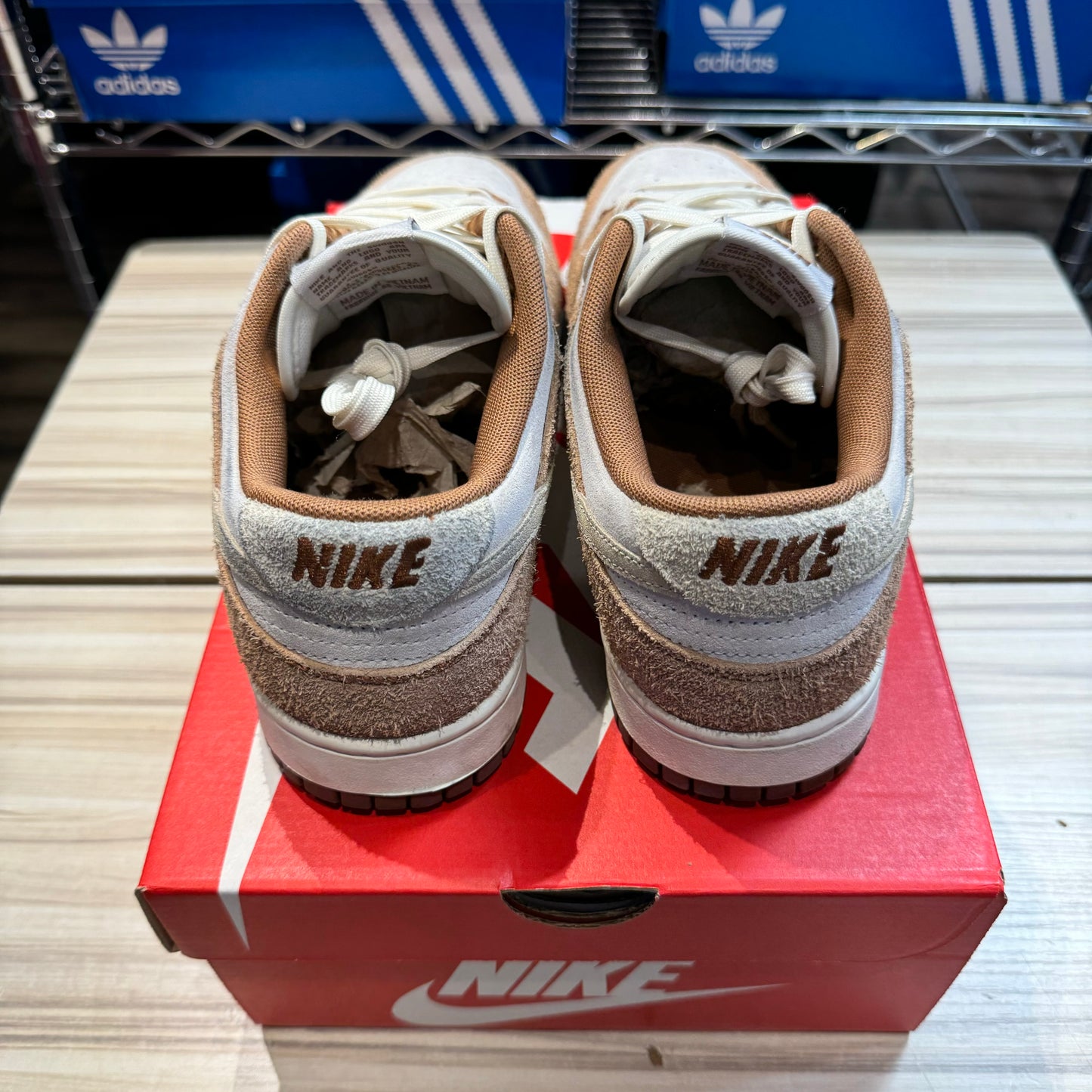 USED Nike Dunk Low Medium Curry