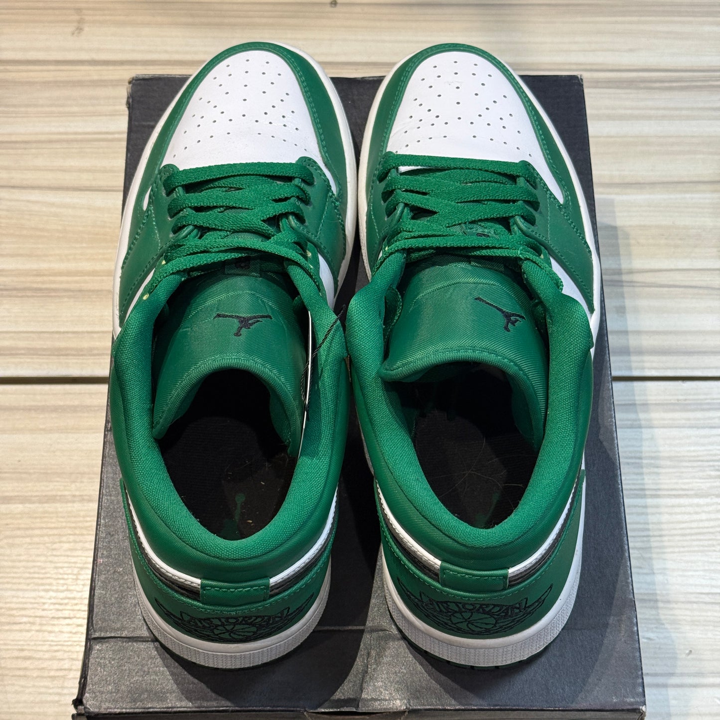 USED Jordan 1 Low Pine Green