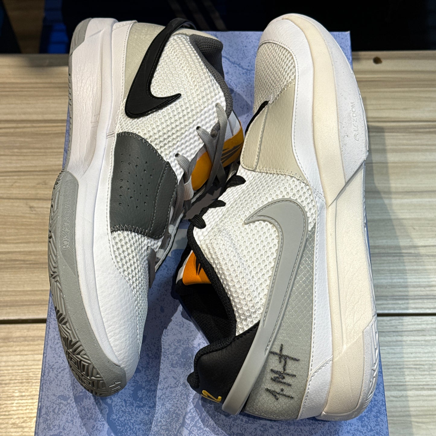 USED Nike Ja 1 Light Smoke Grey