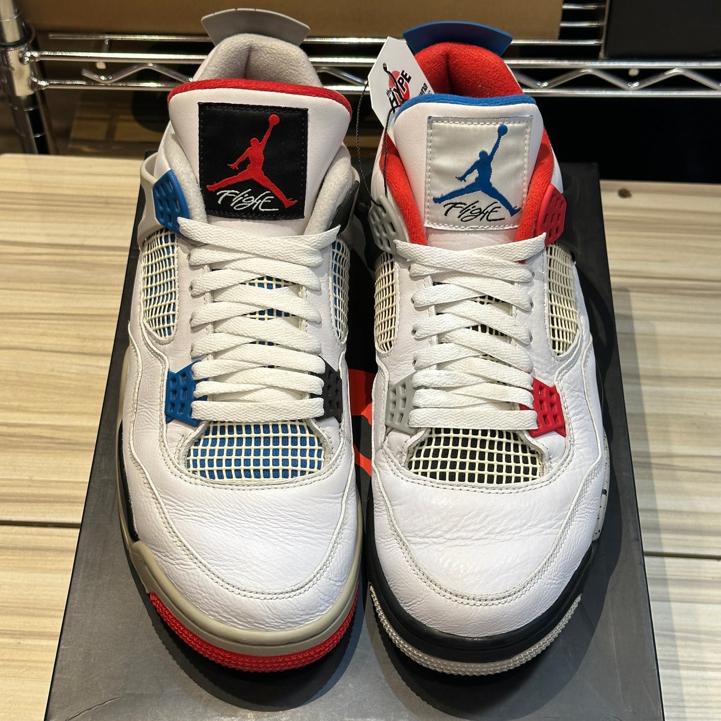 USED Jordan 4 What The