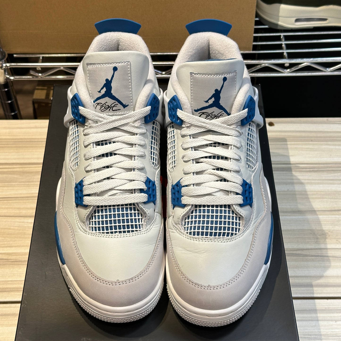 USED Jordan 4 Retro Military Blue