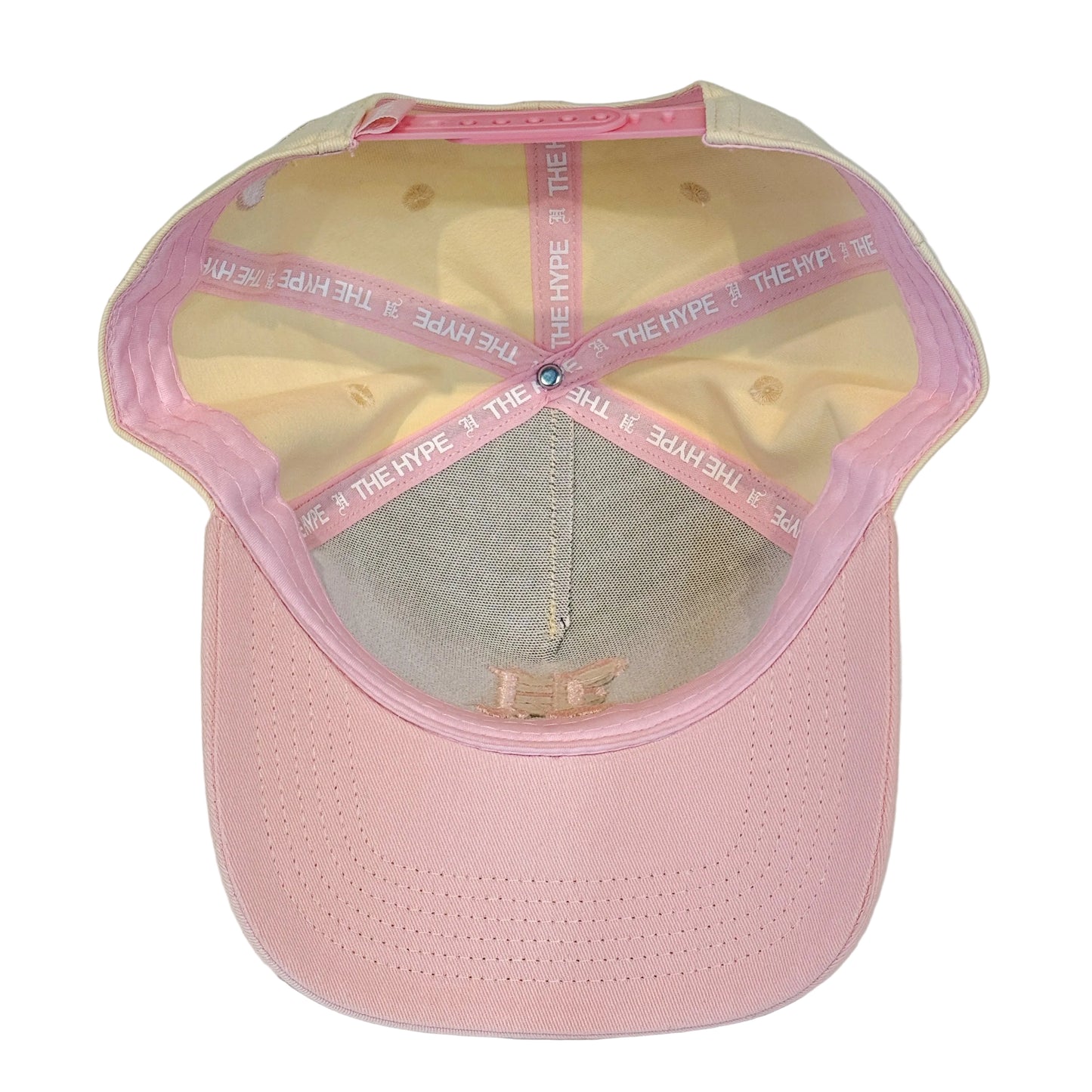 Hype Snapback Cream Pale Pink