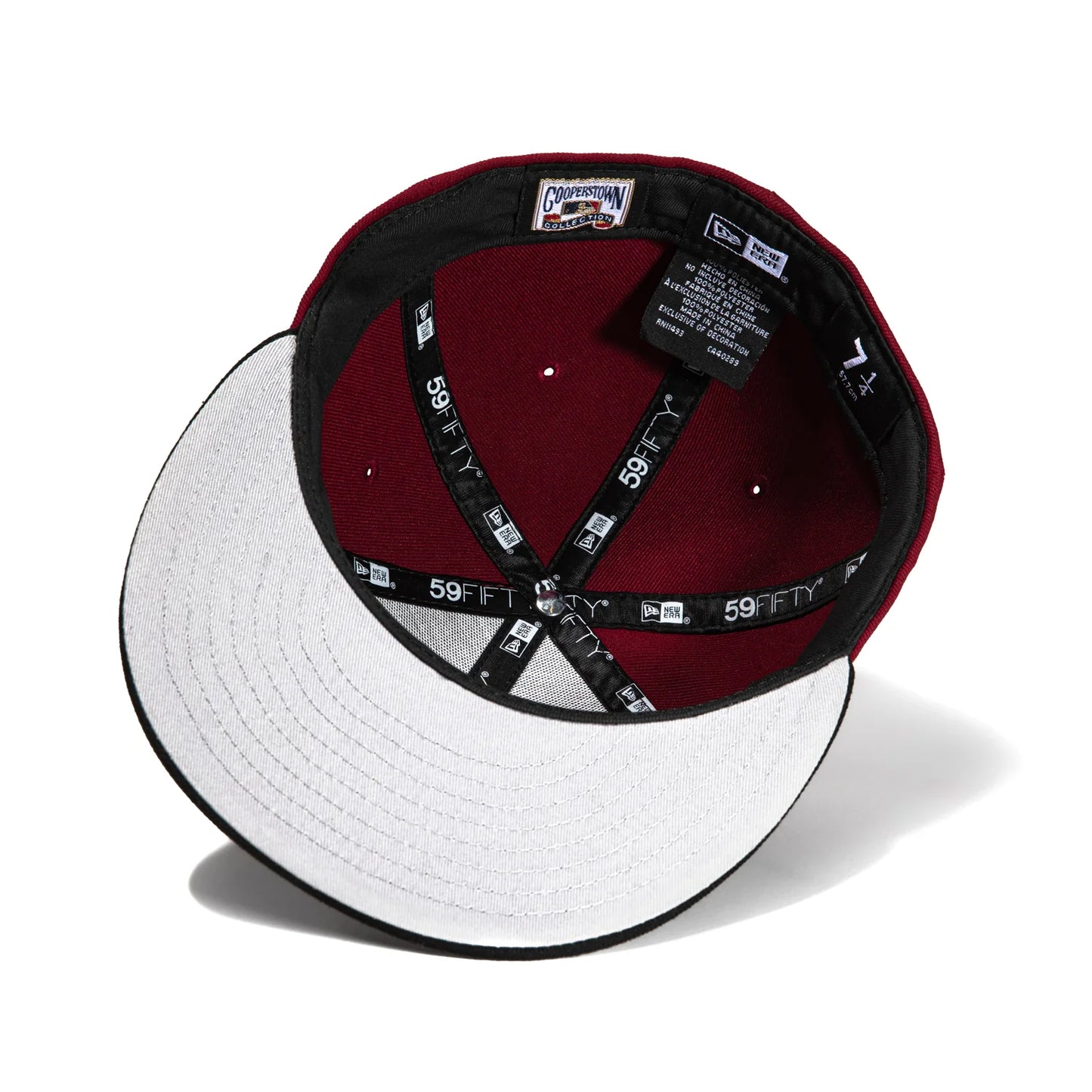 Hat Club Fitted - Mariners Cardinal/Black