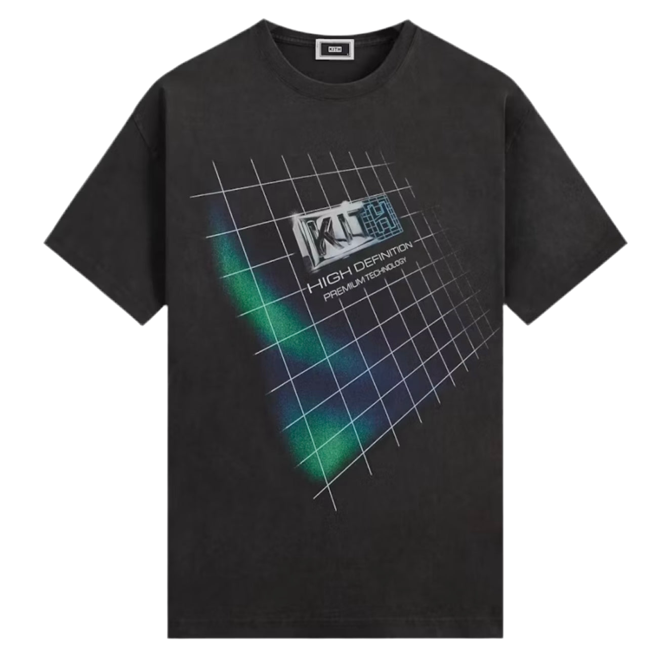 Kith Render Logo Vintage Tee Black