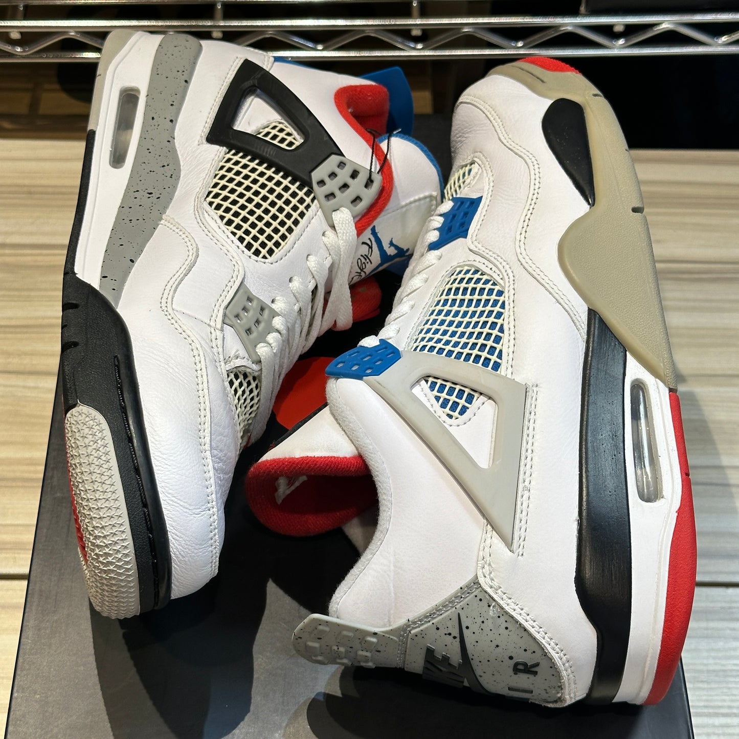 USED Jordan 4 What The