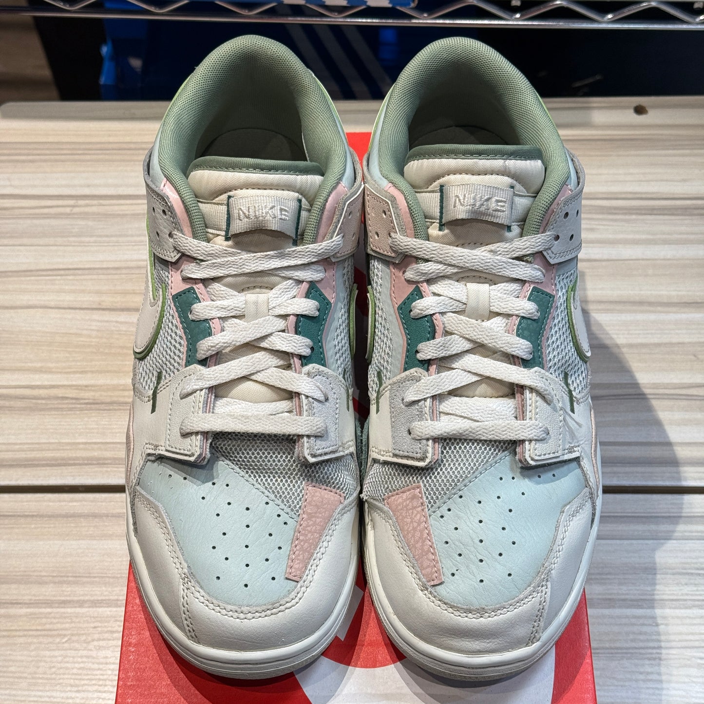 USED Nike Dunk Low Scrap Grey Haze