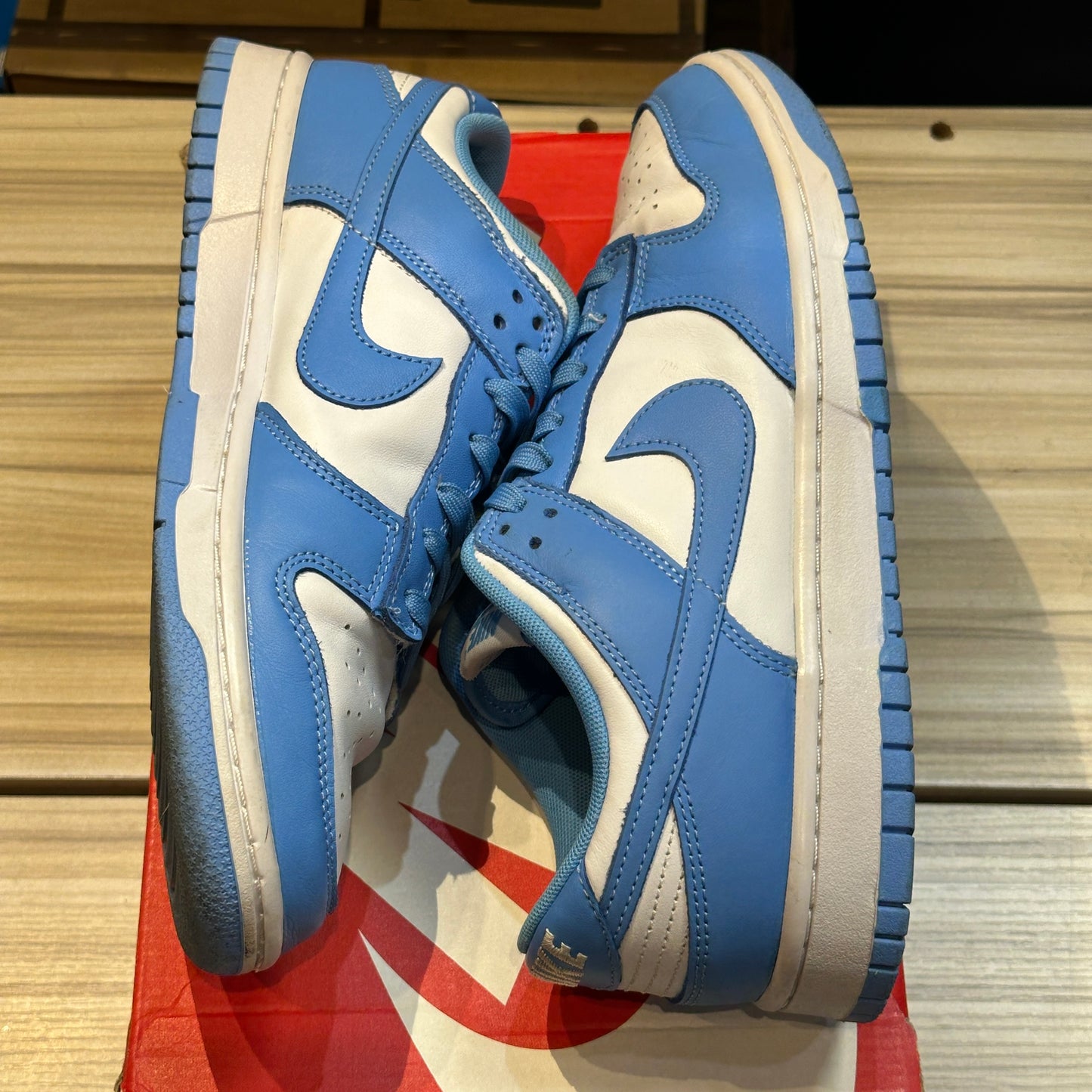 USED Nike Dunk Low UNC