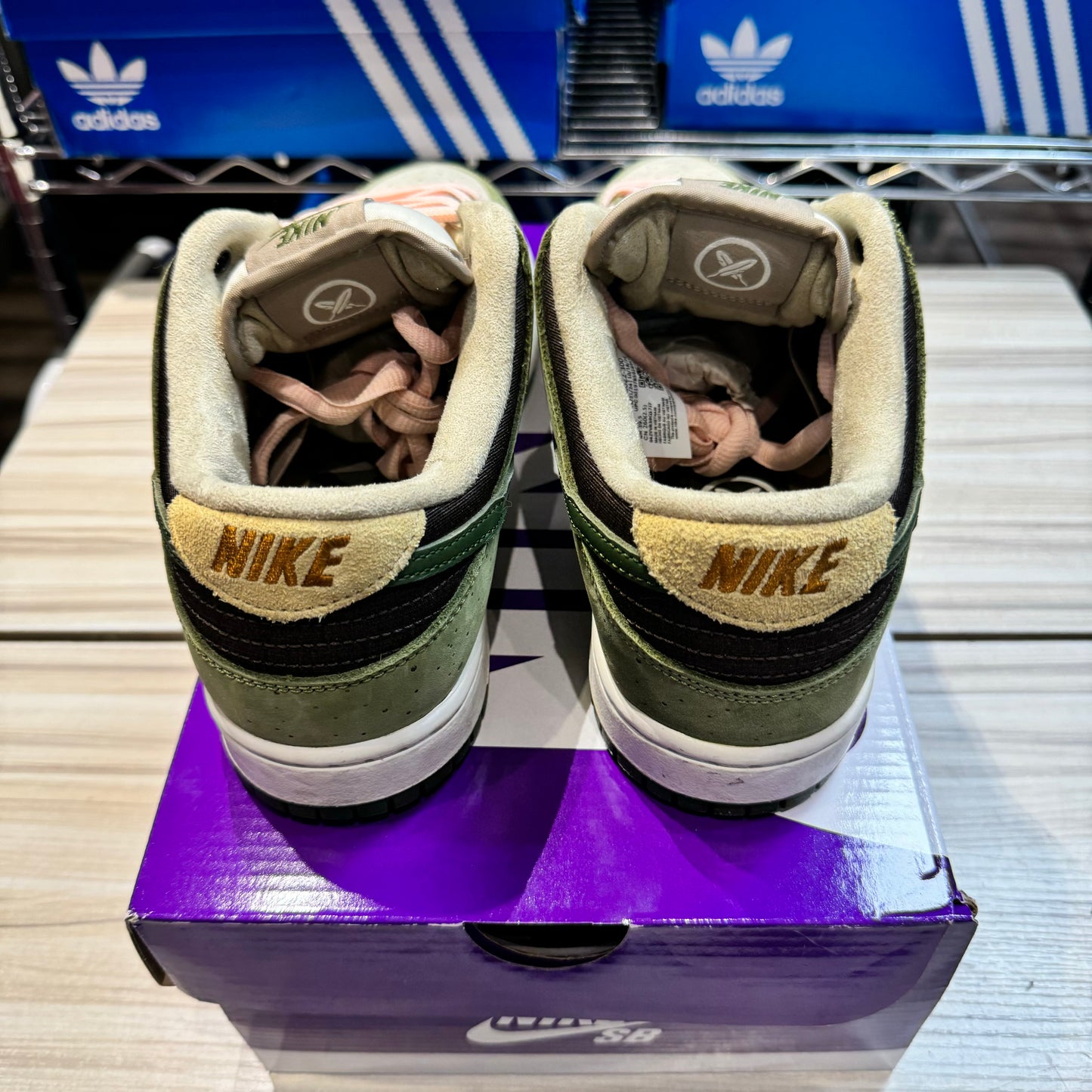 USED Nike SB Dunk Low Yuto Horigome Matcha