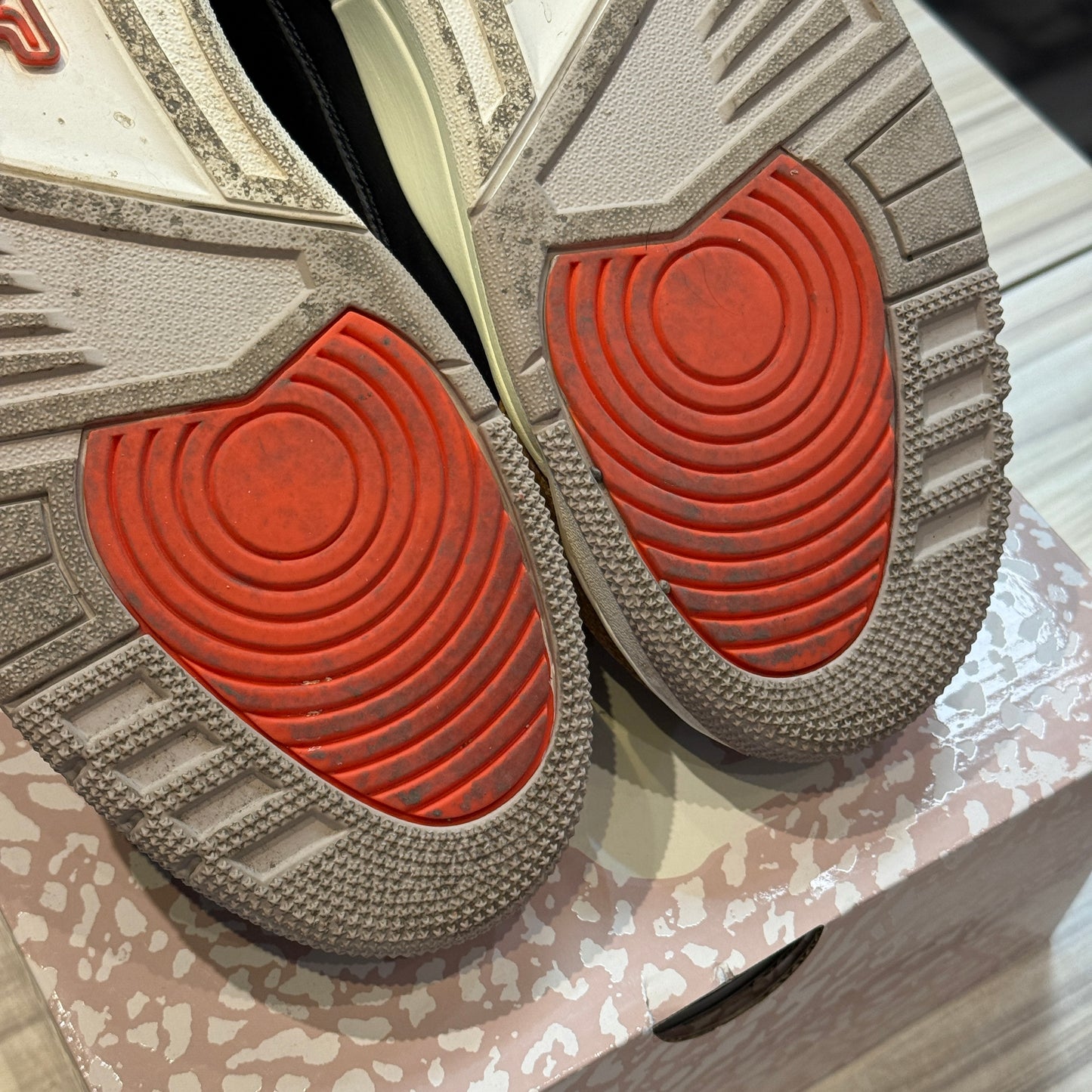 USED Jordan 3 Desert Elephant