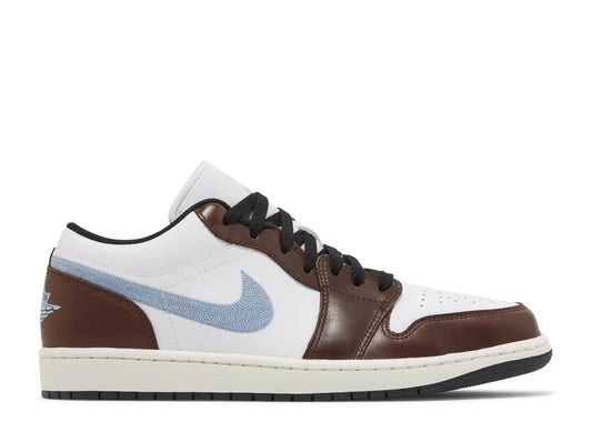 USED Jordan 1 Retro Low SE Brown Blue Grey
