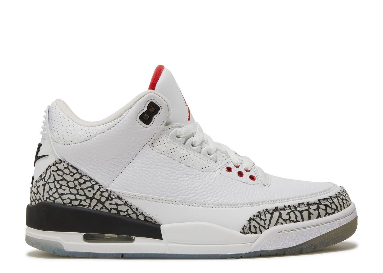 Jordan 3 Retro Free Throw Line White Cement