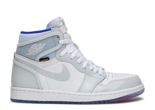 USED Jordan 1 Retro High Zoom White Racer Blue