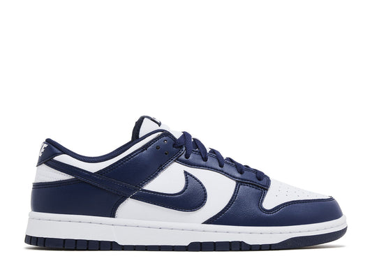 Nike Dunk Low White Midnight Navy