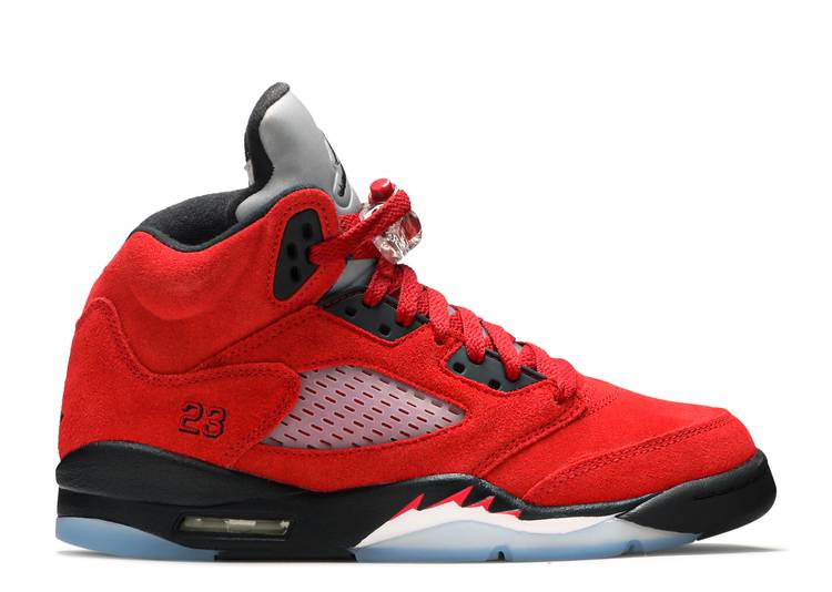 Jordan 5 Retro Raging Bull Red (2021) (GS) - The Hype Kelowna