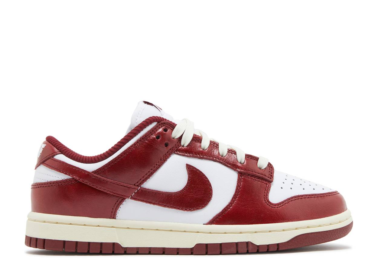 Nike Dunk Low PRM Vintage Team Red (W) - The Hype Kelowna