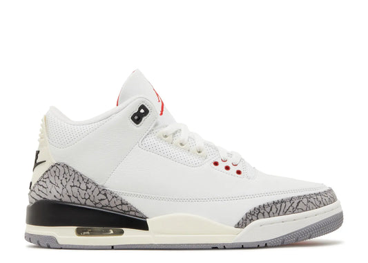 USED Jordan 3 White Cement Reimagined