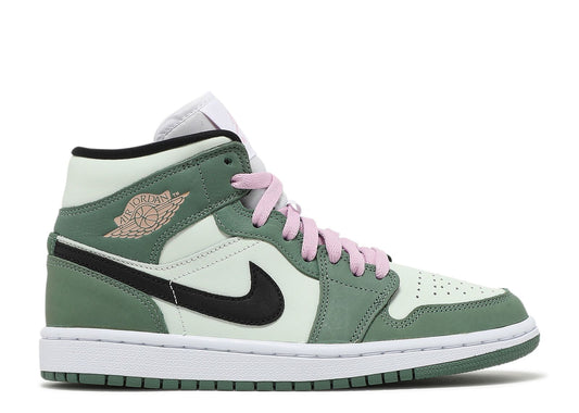 USED Jordan 1 Mid Dutch Green W