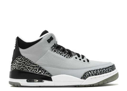 USED Jordan 3 Retro Wolf Grey