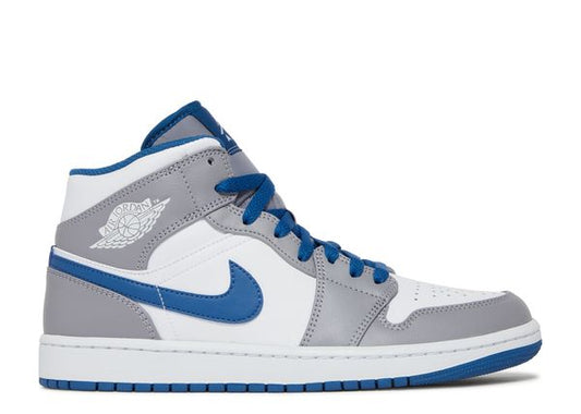 USED Jordan 1 Mid True Blue