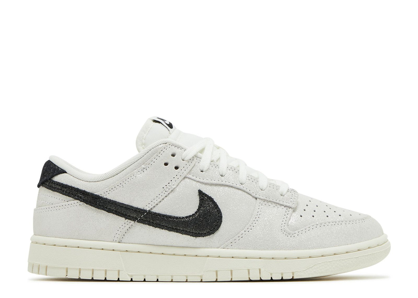 Nike Dunk Low SE White Black Team Red (W)