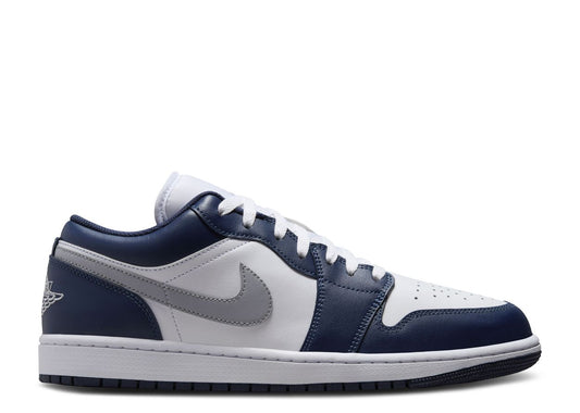 Jordan 1 Low Wolf Grey Midnight Navy