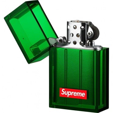 Supreme Tsubota Pearl Hard Edge Lighter (FW19) Green