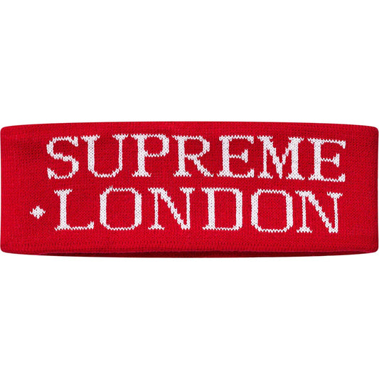 Supreme International Headband Red