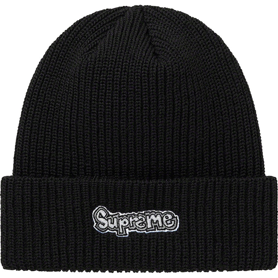 Supreme Gonz Logo Beanie Black