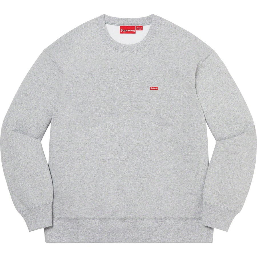 Supreme Small Box Crewneck Heather Grey