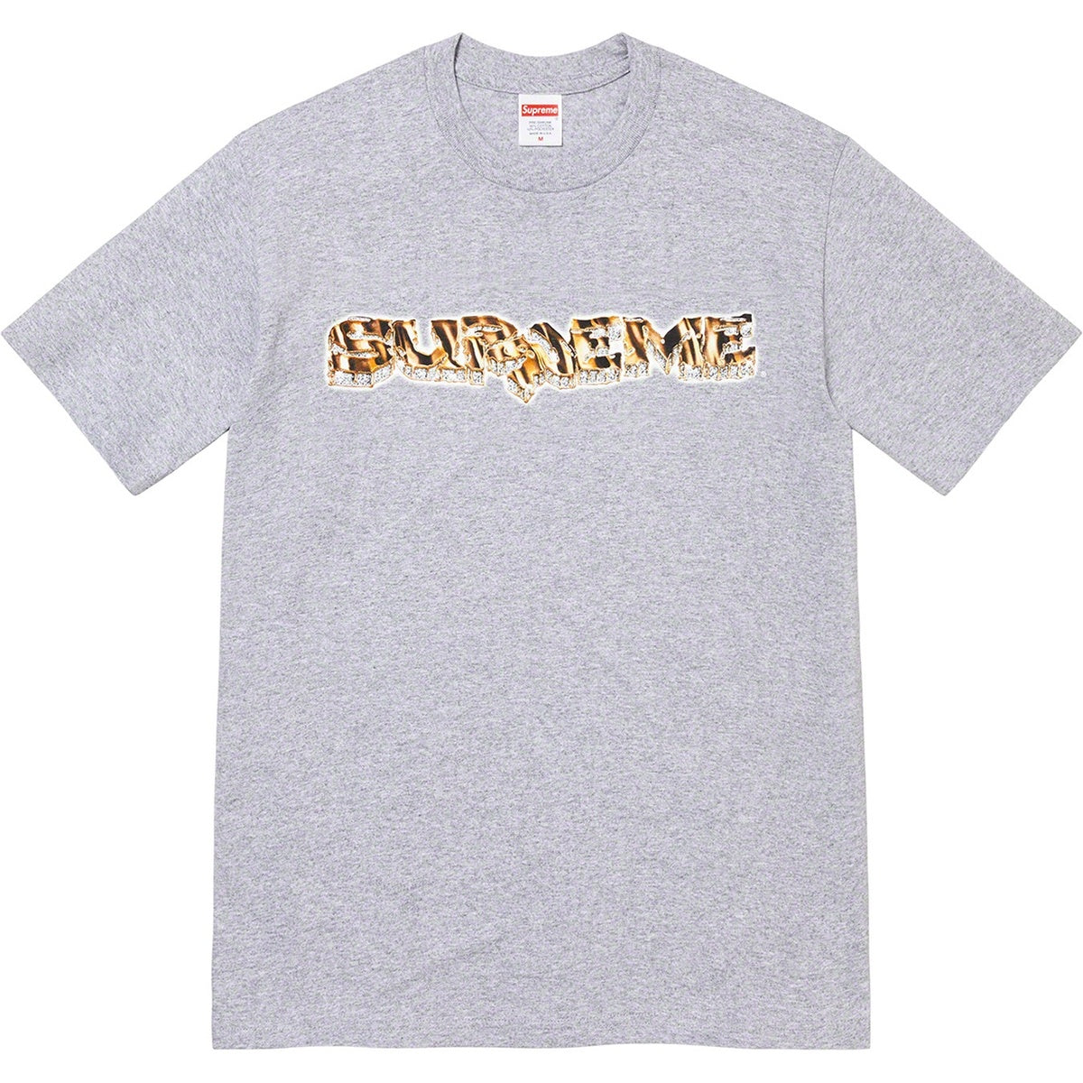 Supreme Diamond Tee Heather Grey
