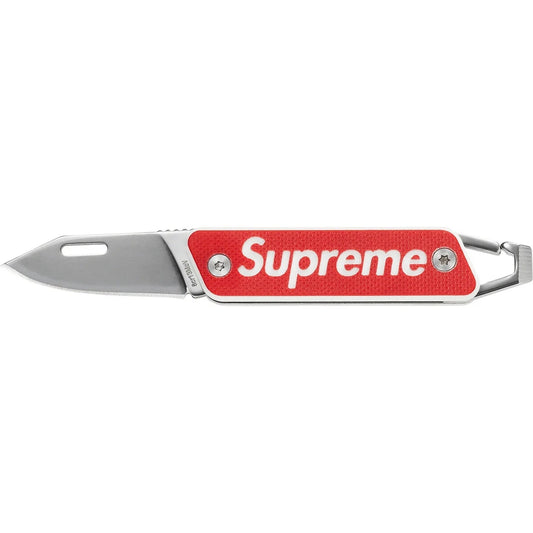 Supreme TRUE Modern Keychain Knife Red