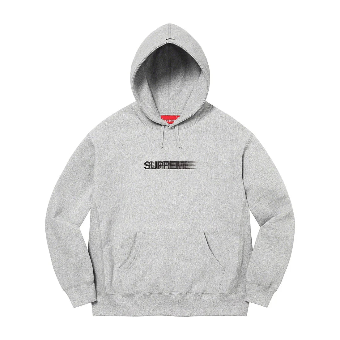 Supreme Set In Logo Hooded Sweatshirt Black