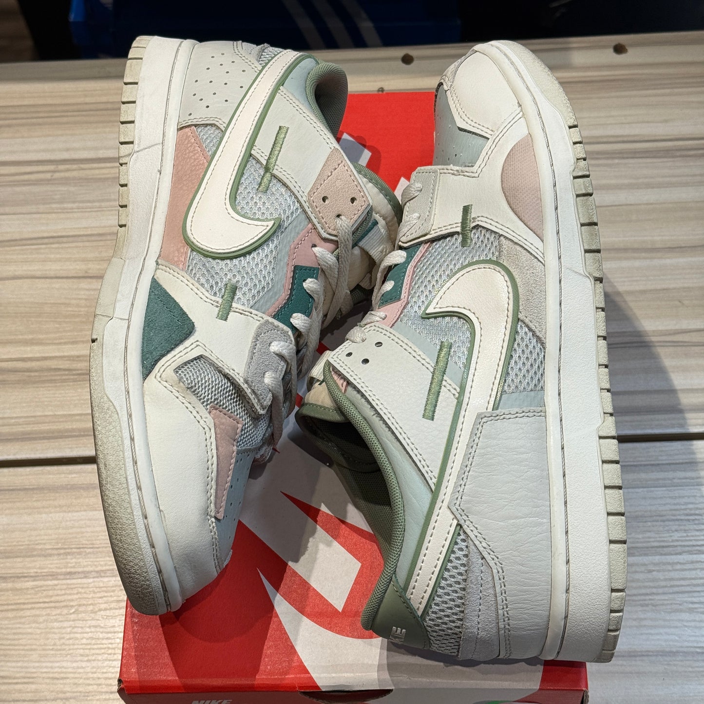 USED Nike Dunk Low Scrap Grey Haze