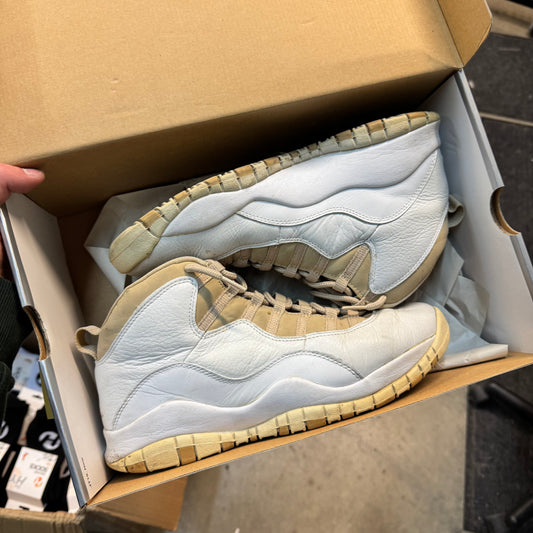USED Jordan 10 Retro Linen