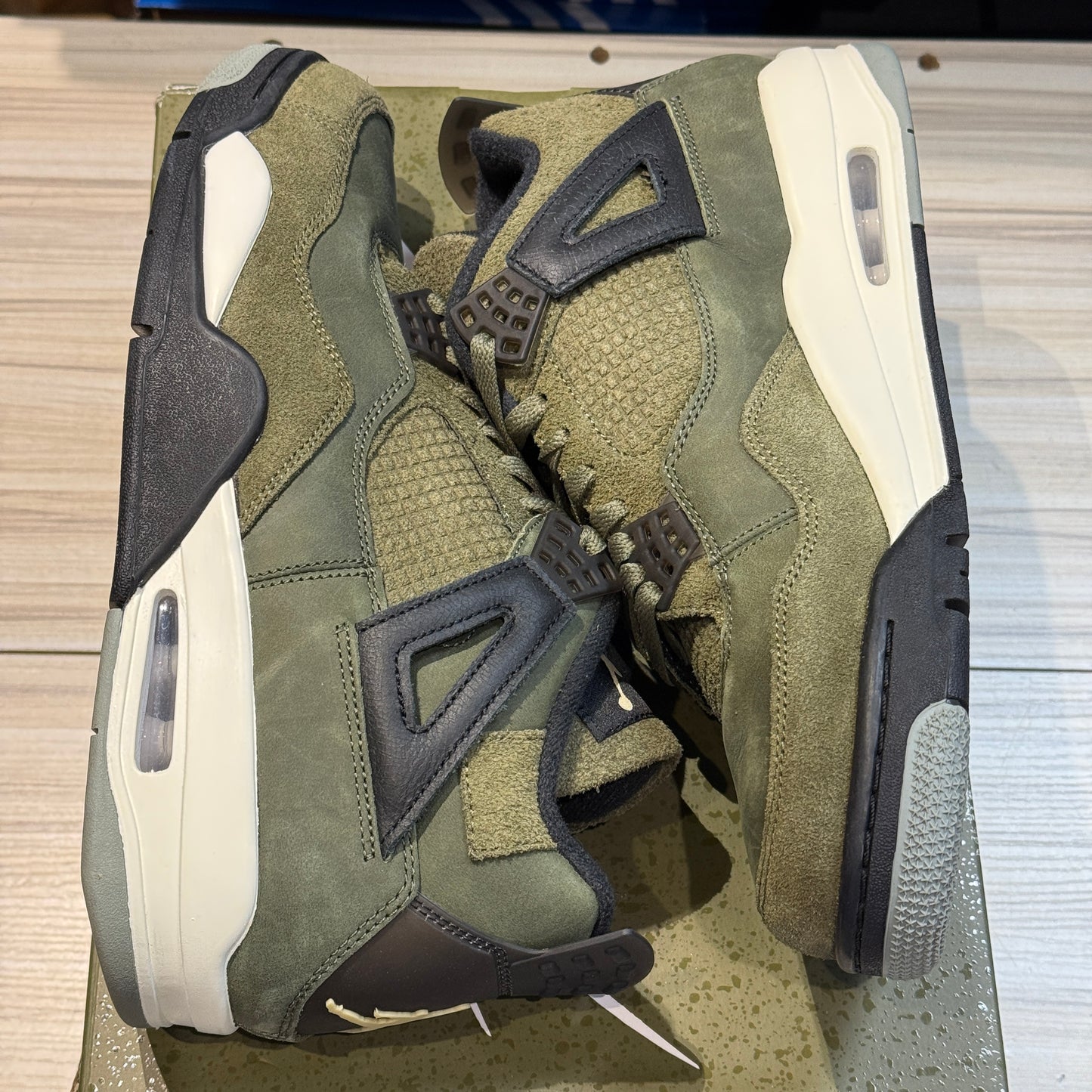 USED Jordan 4 SE Craft Olive
