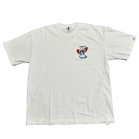 Warren Lotas Tee - Stomach It White