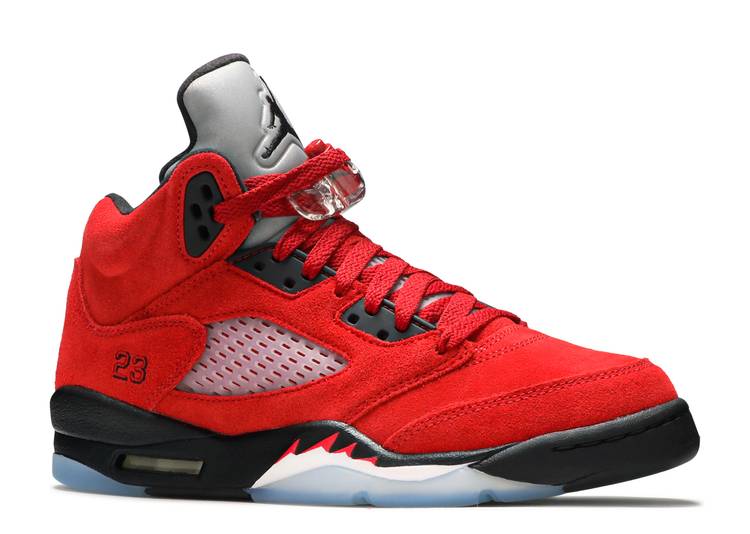 Jordan 5 Retro Raging Bull Red (2021) (GS) - The Hype Kelowna