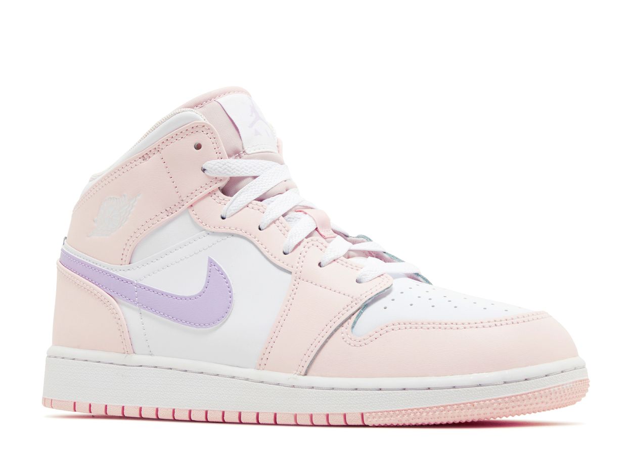 Jordan 1 Mid Pink Wash (GS)