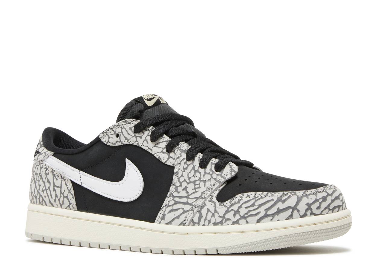 Jordan 1 Retro Low OG Black Cement - The Hype Kelowna