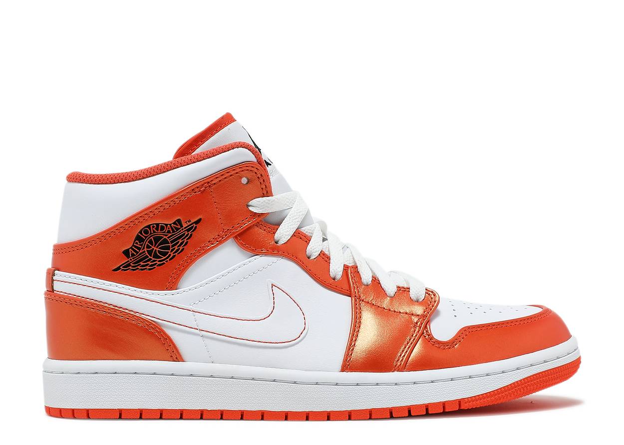 Jordan 1 Mid Metallic Orange - The Hype Kelowna