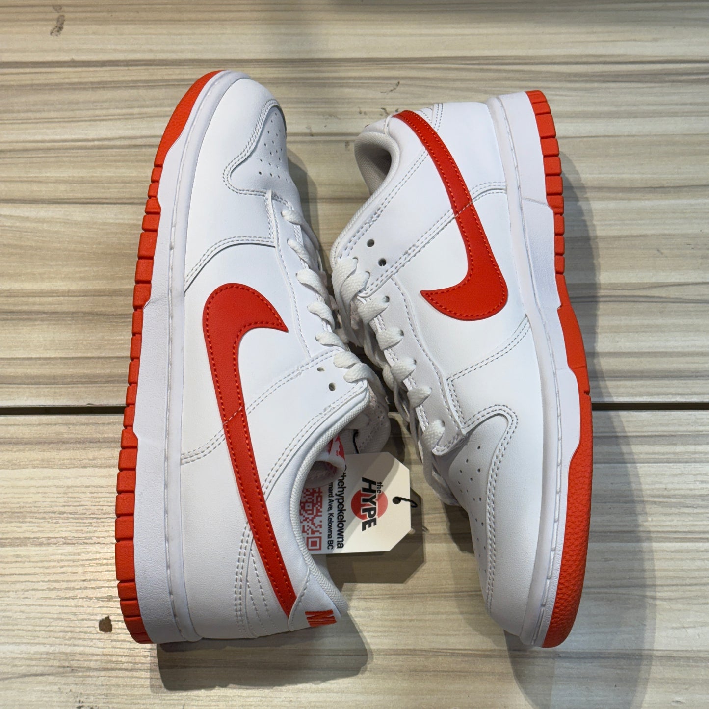 USED Nike Dunk Low Picante Red