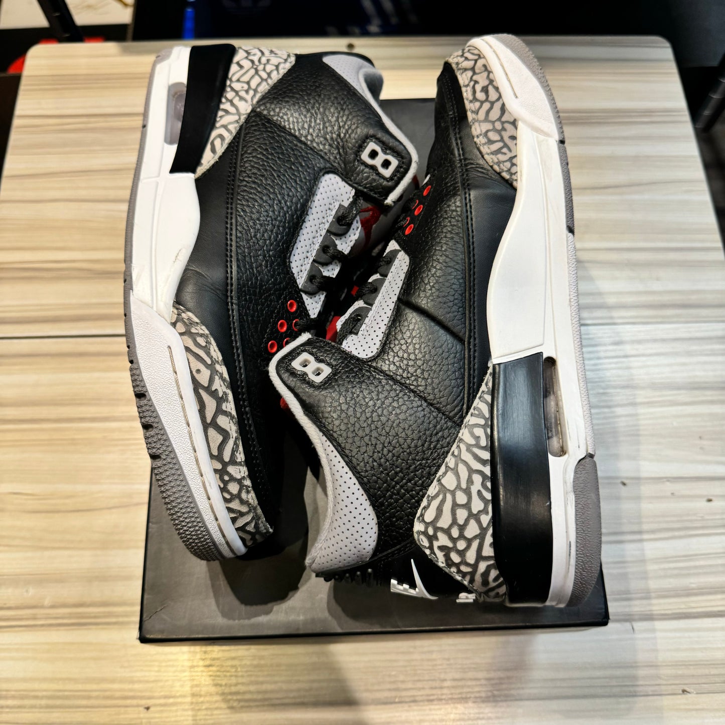 USED Jordan 3 Retro Black Cement (2018)
