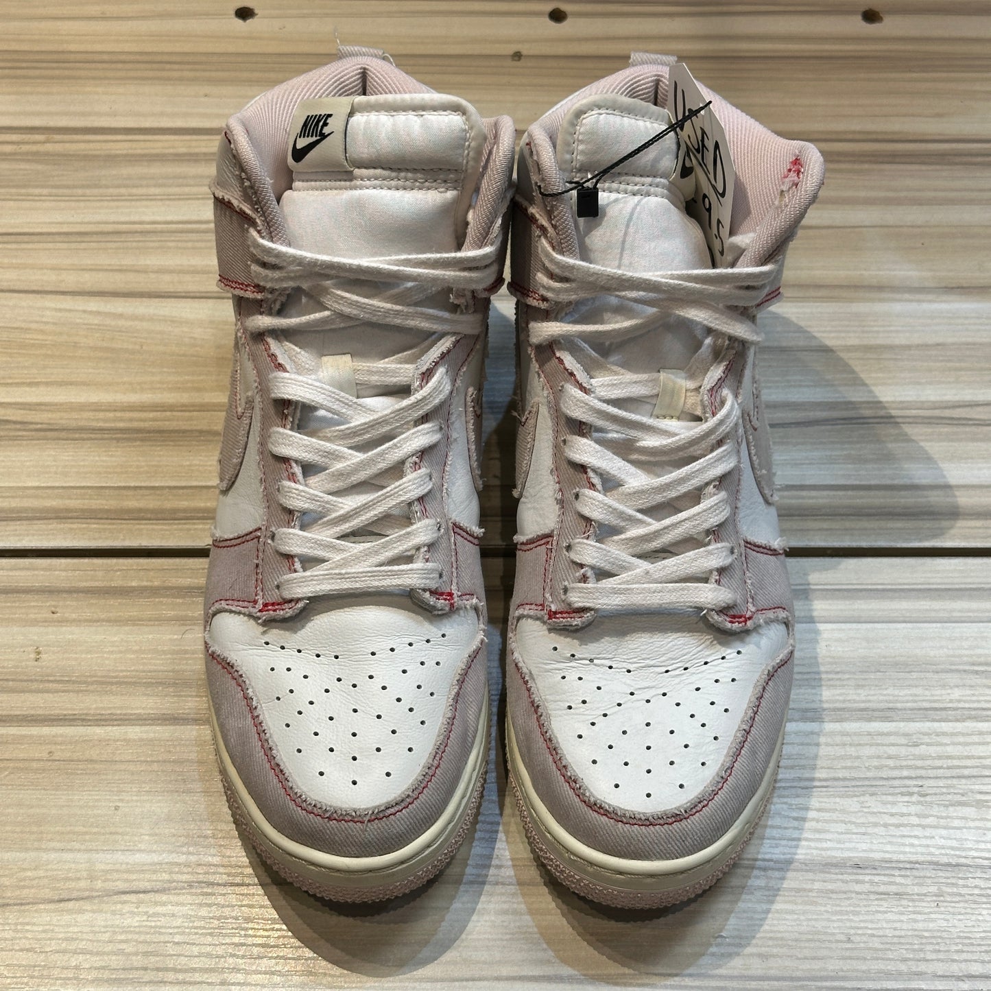 USED Nike Dunk High 1985 Barely Rose