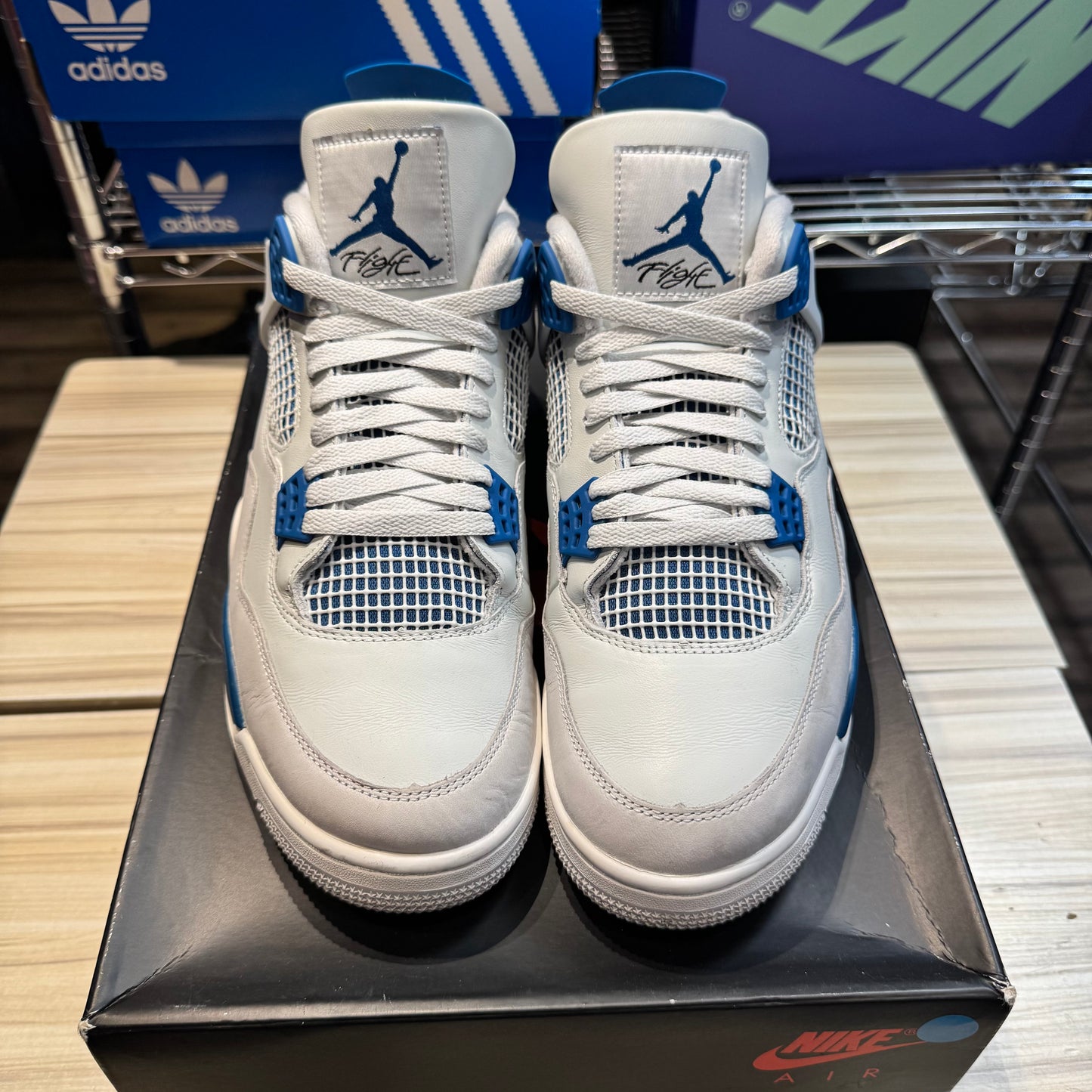 USED Jordan 4 Retro Military Blue (2024)