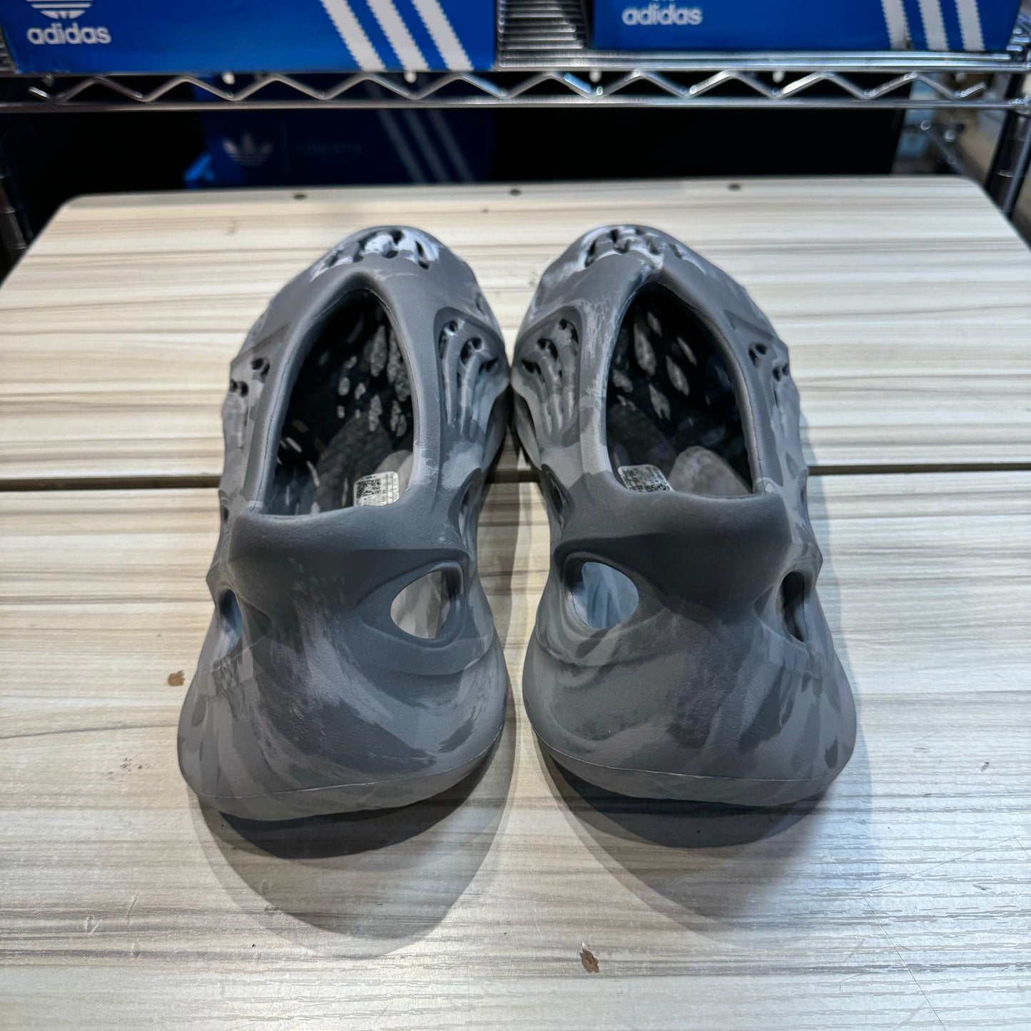 USED Yeezy Foam RNR MX Granite