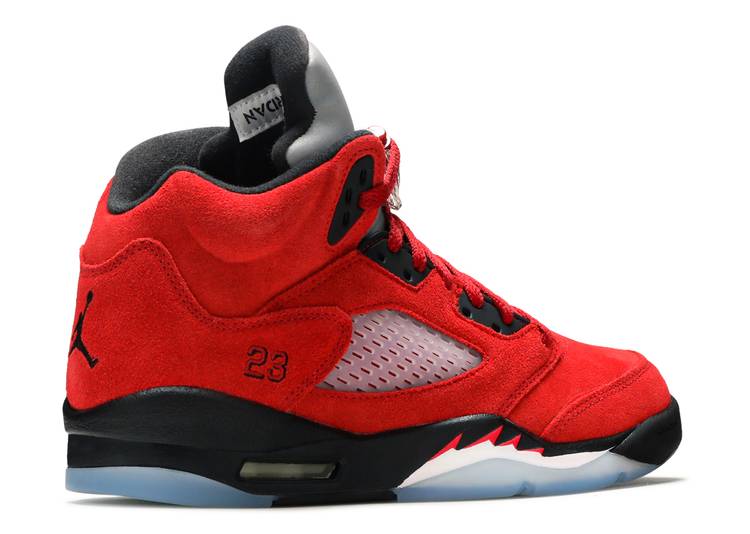 Jordan 5 Retro Raging Bull Red (2021) (GS) - The Hype Kelowna