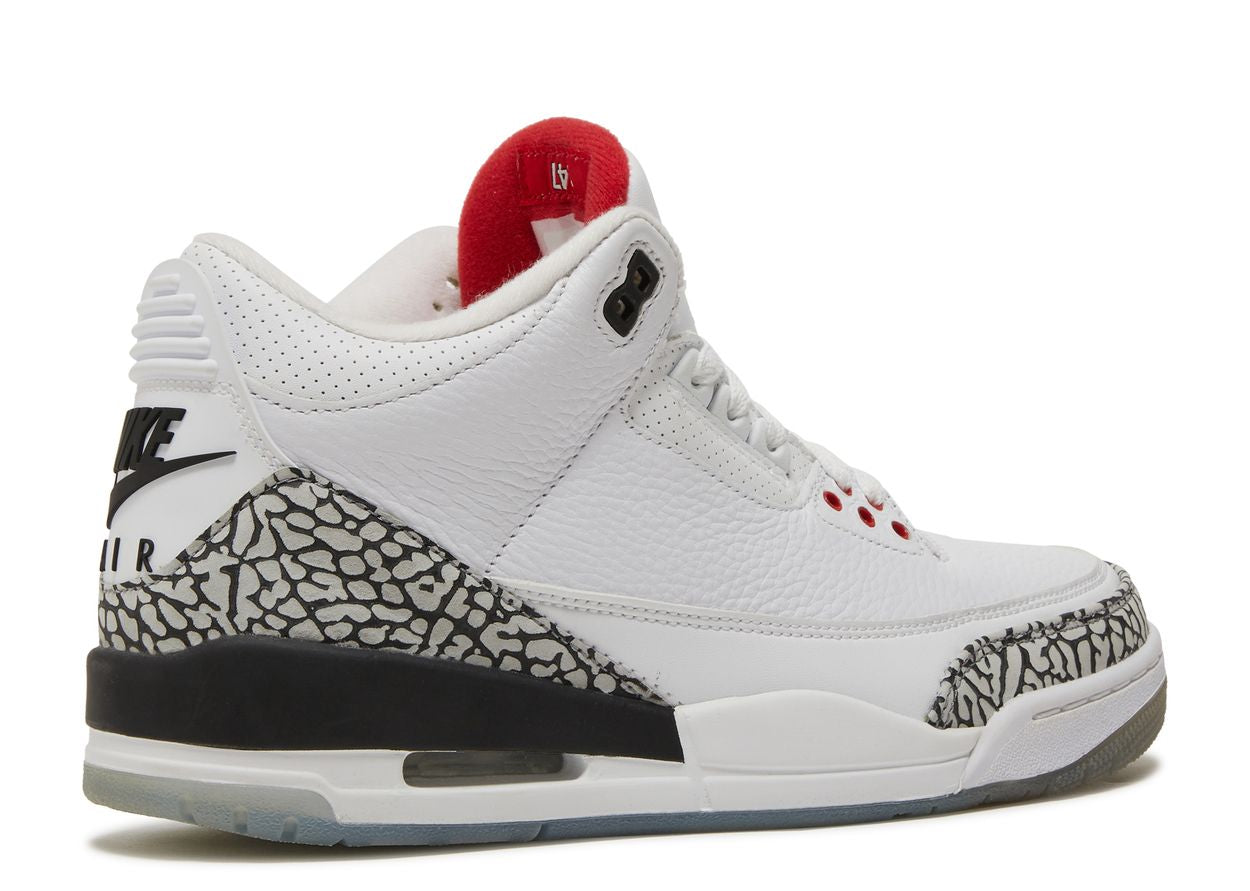 Jordan 3 Retro Free Throw Line White Cement