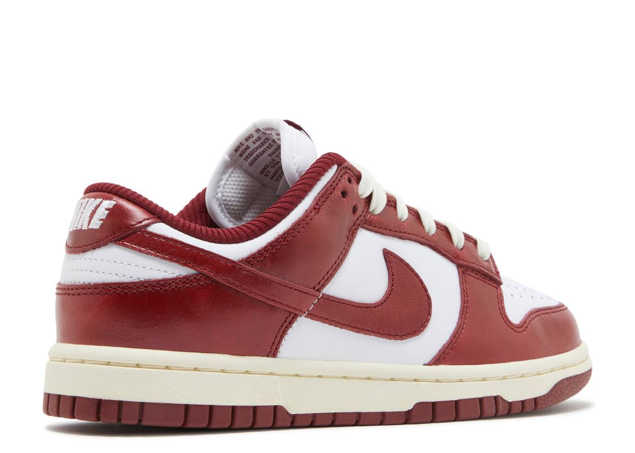 Nike Dunk Low PRM Vintage Team Red (W) - The Hype Kelowna