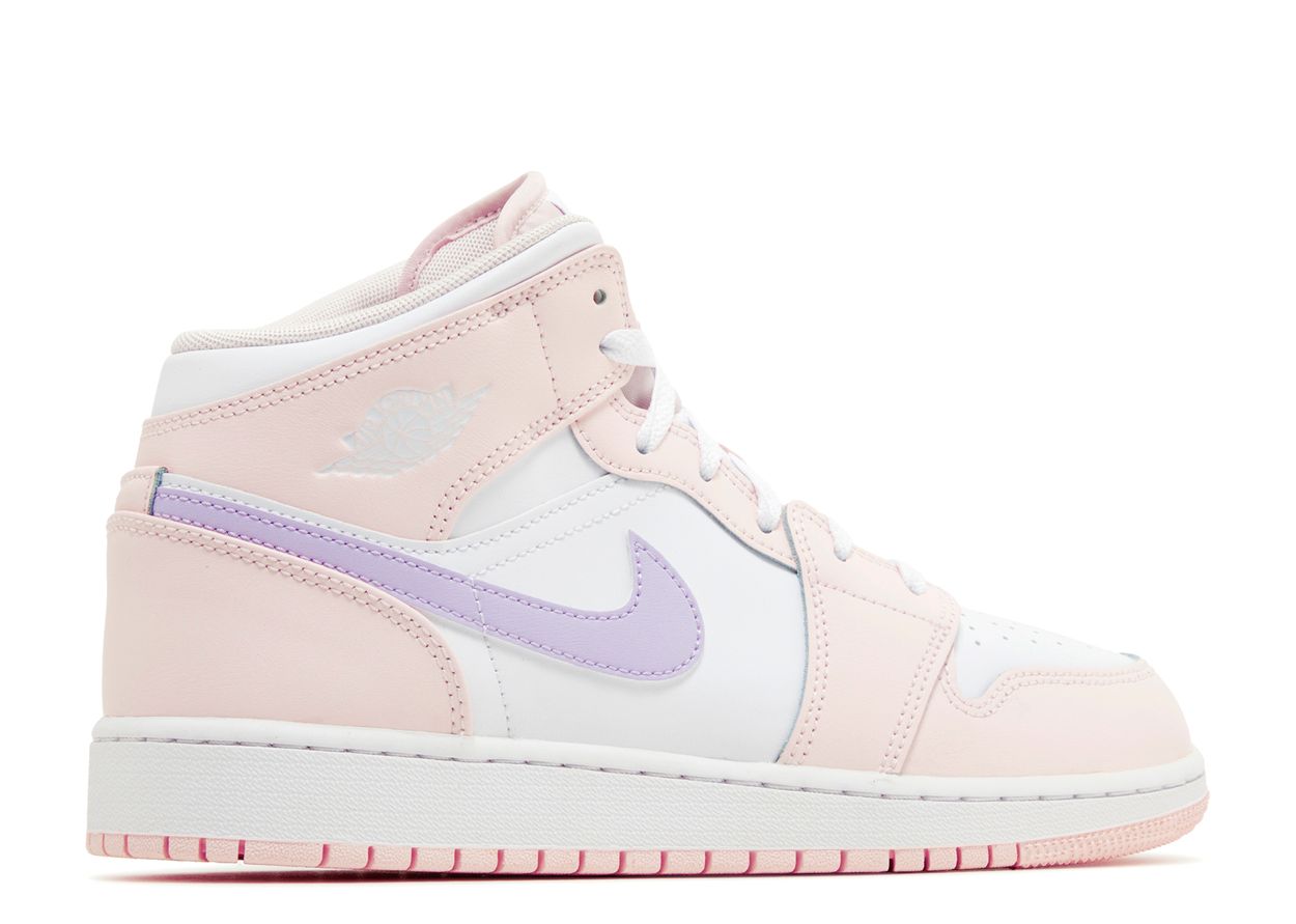 Jordan 1 Mid Pink Wash (GS)