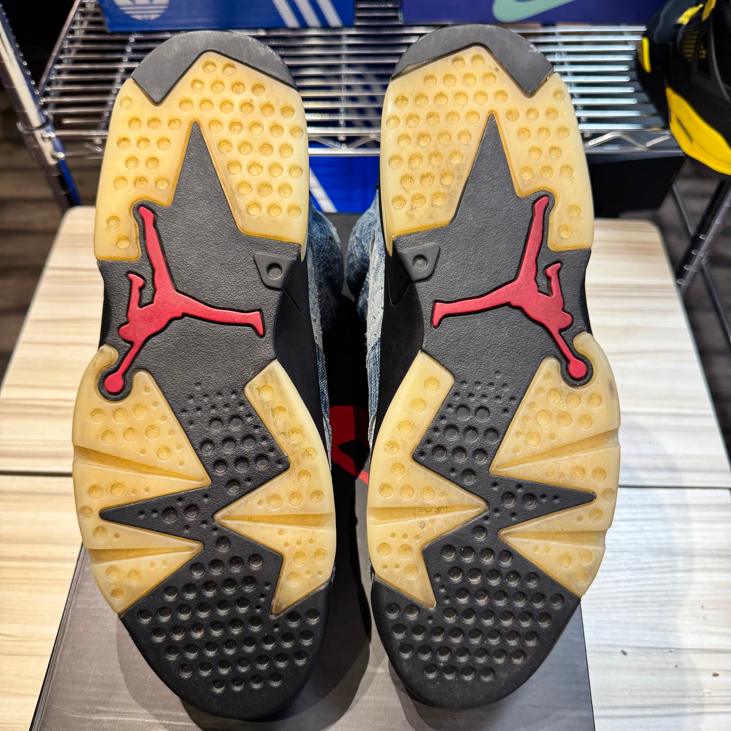 USED Jordan 6 Retro Washed Denim